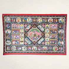 Chitra Katha . चित्र कथा | Pattachitra Traditional Painting ~ Krishna & Gopi