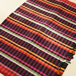 Sadaa . सदा ✡ Begampuri Handloom Cotton Saree - Multi-Color Plaid Checks 