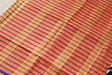 कमला | Handloom Cotton Saree | Checks . Zari Border