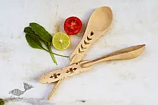 Purnak ✼ Udayagiri Wooden Cutlery ✼ ( Single Piece ) { 24 }
