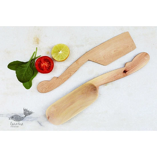 Purnak ✼ Udayagiri Wooden Cutlery - Set of Tow ✼ { 11 }