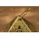handmade brass hanging lamp with diya
