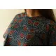 buy ajrakh hand block printed Crop Top