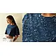 buy Vegetable Dyed Indigo Ajrakh Cotton Crop Top