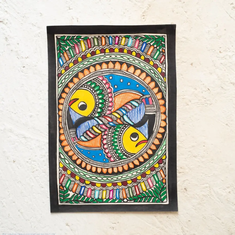 shop Madhubani Painting - fish