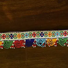 Shubh-Laabh | Glass Bead - Handmade Door Toran