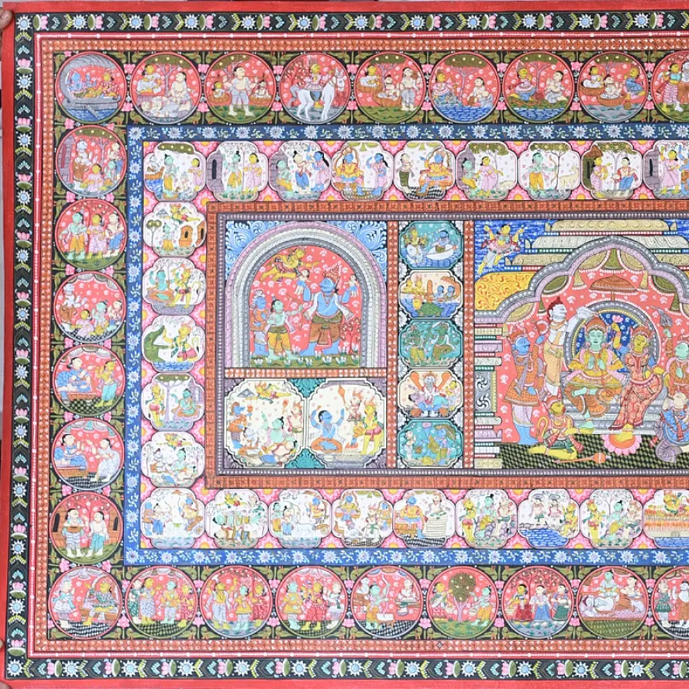 shop Traditional patachitra Painting ~ Ramayana Story