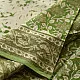 shop summer Special Bagru Printed Cotton Green Saree