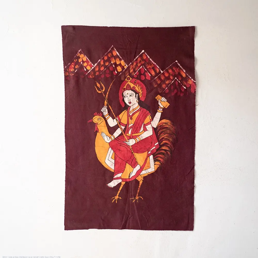 shop handcrafted batik Bahuchar Maa painting