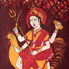 Batik Painting ~ Bahuchara Ma