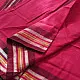 Cotton weaves ~ Ikat Saree pink