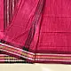 Cotton weaves ~ Ikat Saree pink