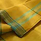 Handwoven cotton saree | Yellow & Green from Andhra Pradesh