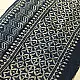 Exclusive Block Printed Dabu ~ Indigo Pure Cotton Saree