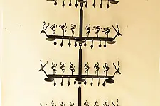 Ahou | Wrought Iron ~ Hanging Lamp for decor