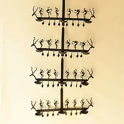 Ahou | Wrought Iron ~ Hanging Lamp for decor