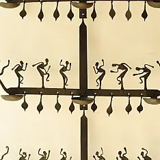 Ahou | Wrought Iron ~ Hanging Lamp for decor