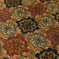 A finite infinity ❧ Kalamkari Natural Color Dhurrie ( 2 X 4 ) - Home Decor