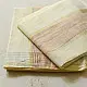 shop Handloom Cotton x Cotton Dhoti Khes - Silver Border