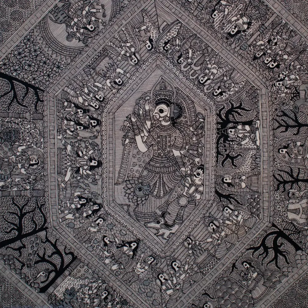 shop Madhubnai Painting - Maa Durga Katha