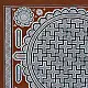 shop Mandana Art - Painting  ( Plus Motif - 11 x 14 inch)