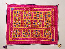 Treasure Trove ~ Embroidered Kutchi Old Wall Piece