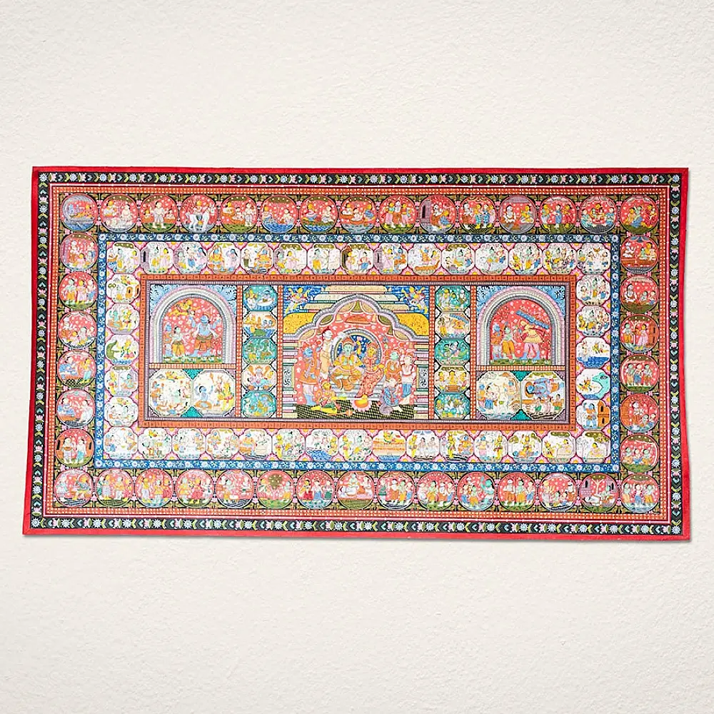 shop Traditional patachitra Painting ~ Ramayana Story