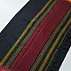 handloom begampuri pure cotton saree in charcoal black with mustard yellow and maroon woven temple borders   