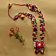 Handmade Tribal Necklace With Bead Work & Mirror work