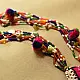 Handmade Tribal Necklace With Bead Work & Mirror work