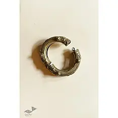 Kanupriya | Tribal / Vintage Jewelry - Jhaali Design Kada (Three Size Options)