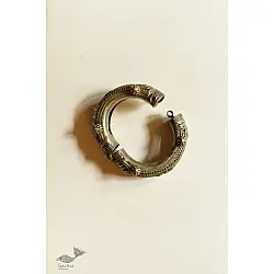 Kanupriya | Tribal / Vintage Jewelry - Jhaali Design Kada (Three Size Options)