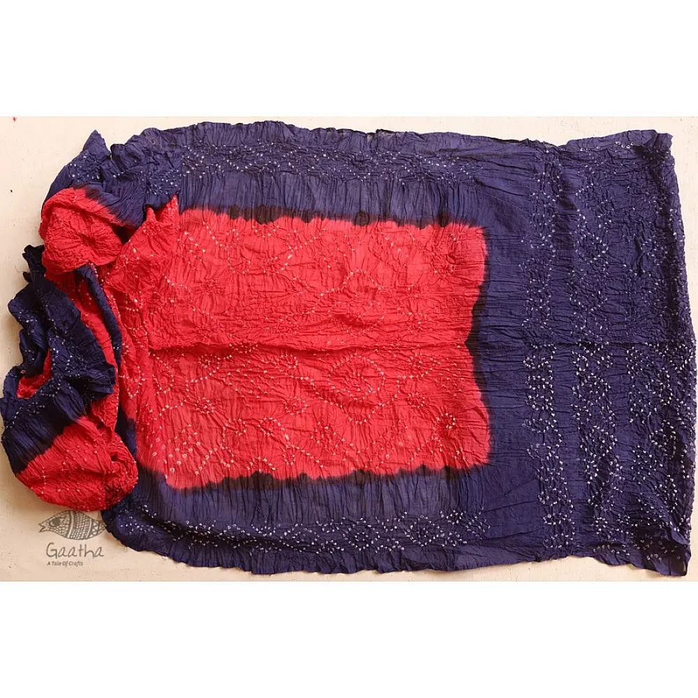 Twinkle drops ❈ Bandhani Saree . With Blouse ❈ 13