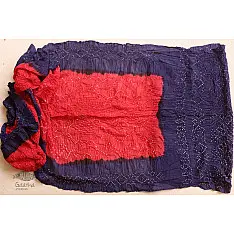 Twinkle drops ❈ Bandhani Saree . With Blouse ❈ 13