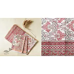Landscapes Under My Roof ✿ Sanganeri Double Bedsheet  with Pillow Covers 