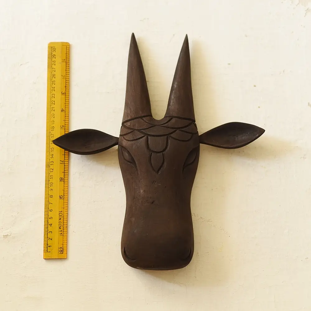 shop handmade wooden Nandi mask 