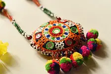 Folk Love ~ Banjara Bead Traditional Necklace -R
