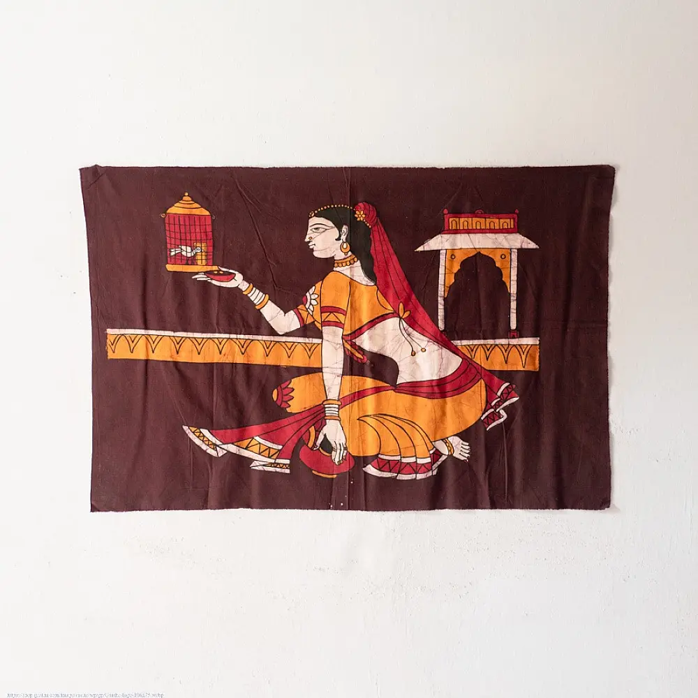 shop handcrafted batik painting (Size - 23 x 35 inch)