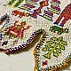 Gujrat Bead Work - Old & Antique Wall Hanging - Lion Motif