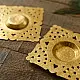 shop Brass Handmade Square T-Light Holder (Set of Two)