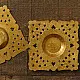 shop Brass Handmade Square T-Light Holder (Set of Two)