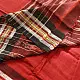 Cotton weaves ~ Ikat Saree  Brick Red