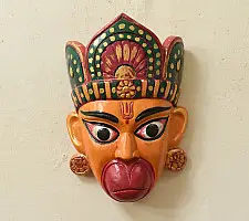 Handmade Wooden Hanging Hanuman Mask
