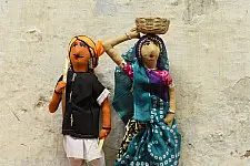 Gudiya - Jhabua Handmade Fabric Doll (Bhil) - H