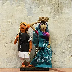 Gudiya - Jhabua Handmade Fabric Doll (Bhil) - H