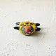shop Madhubani Hand Painted Paper Mache ~  Turtle small