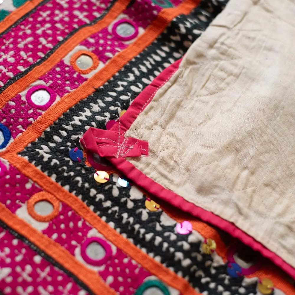 Rabari Old Wall Piece - Embroidered