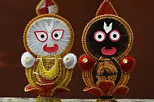 Dhaana Murti . Paddy Craft | Jagannath & Balram ( Set of Two )