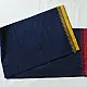 handloom begampuri pure cotton saree in navy blue with mustard yellow and maroon woven temple borders