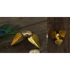 Ahar ✽ Brass ~ Candle Stand / Diya (Single Piece) ✽ 22